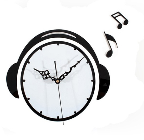 Music & Headphone Acrylic Wall Clock
Music & Headphone Acrylic Wall Clock